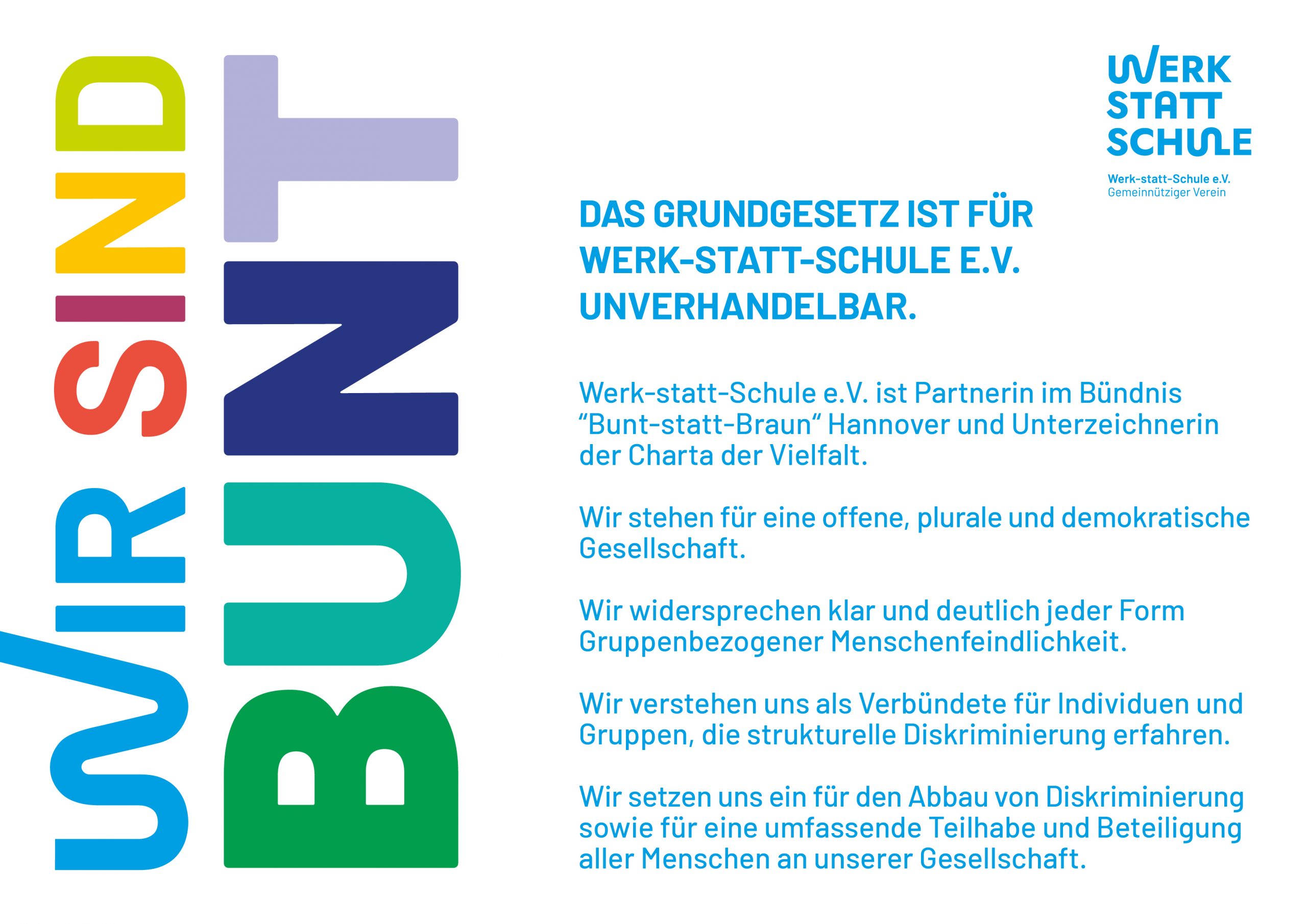Statement Wir sind bunt WsS