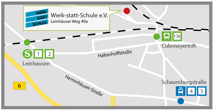 Anfahrtsskizze Leinhausen